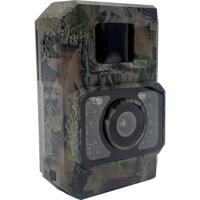 Berger & Schröter Mini 48 MP Wildcamera 48 Mpix Incl. solarlader met Li-ion accu Camouflage bruin, Zwart