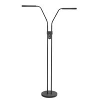 Highlight Vloerlamp Murcia 2 lichts H 145 cm zwart - thumbnail