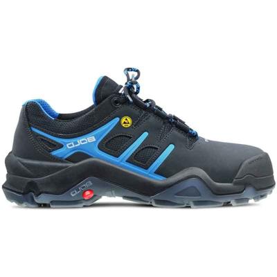 HKS Werkschoen Targa 2 VTP Metaalvrij Laag S3 ESD | Zwart/Blauw | Maat 46 - 00.162.094.46