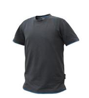 DASSY t-shirt kinetic grijs/azuurblauw m