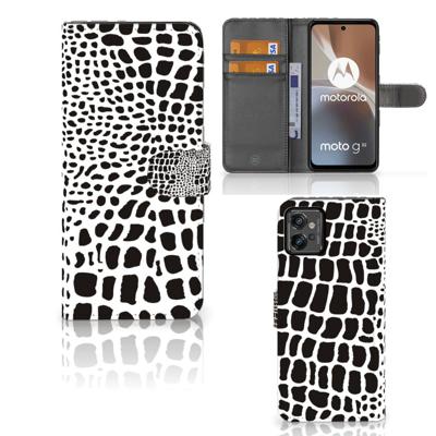 Motorola Moto G32 | Telefoonhoesje | Met pasjeshouder | Slangenprint