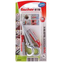 Fischer 535004 schroefanker & muurplug 2 stuk(s) Schroef- & muurplugset 50 mm - thumbnail