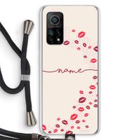 Kusjes: Xiaomi Mi 10T 5G Transparant Hoesje met koord