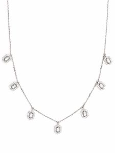 Djula collier ras-du-cou Eclat en or blanc 18ct orné de diamants - Argent