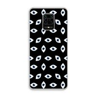 Eyes pattern: Xiaomi Redmi Note 10 Lite Transparant Hoesje