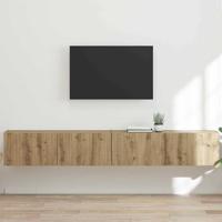 TV Wandkast 2 pcs Ambachtelijk eiken 60 x 31 x 29.5 cm