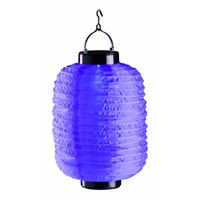 Paarse solar lampion 35 cm