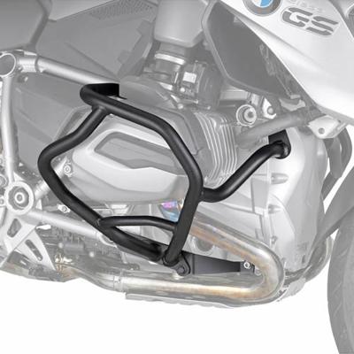 GIVI Valbeugel, Valbeugels voor de moto, TN5108 Zwart gepoedercoat staal onderzijde