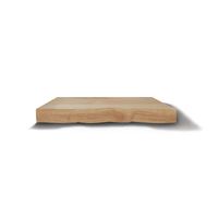 Wastafelblad Gliss Design Massief Hout Zonder Boomschors 100 cm Natuurlijke Olie