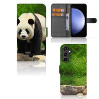 Samsung Galaxy S23 FE | Telefoonhoesje | Met pasjeshouder | Panda Samsung Galaxy S23 FE | Telefoonhoesje | Met pasjeshouder | Panda