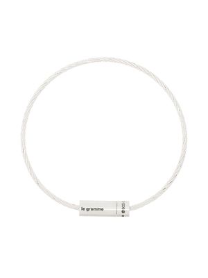 Le Gramme bracelet Le 7g à fini brossé - Argent