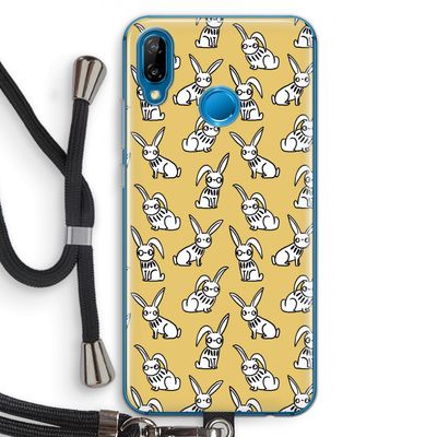 Haas: Huawei P20 Lite Transparant Hoesje met koord