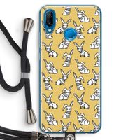 Haas: Huawei P20 Lite Transparant Hoesje met koord