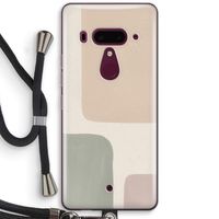 Geo #7: HTC U12+ Transparant Hoesje met koord