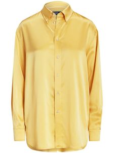 Polo Ralph Lauren chemise à boutonnière - Jaune