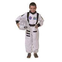 Astronauten verkleedkostuum voor kinderen 140  - - thumbnail