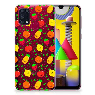 Samsung Galaxy M31 | Siliconen Case | Fruits