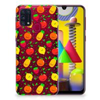 Samsung Galaxy M31 | Siliconen Case | Fruits