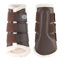 Beenbeschermers Harry's Horse Flextrainers, XL in bruin - thumbnail