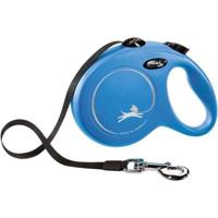 TRIXIE flexi New CLASSIC riemriem - Maat L - 5 m - Blauw