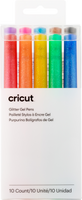 Cricut 2009962 gelpen Afgetopte gelpen Zwart, Blauw, Bruin, Groen, Lichtblauw, Oranje, Roze, Paars, Rood, Geel 10 stuk(s) - thumbnail