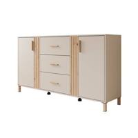 Meubella Dressoir Bahia - Beige - 163 cm