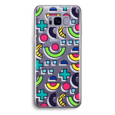 8-bit N°6: Samsung Galaxy S8 Plus Transparant Hoesje