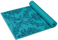 Gaiam Yoga Mat Latex-Vrij PVC Neo-Baroque Print 4 mm - (173 x 61 cm)