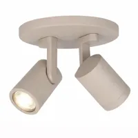 Highlight Spot HALO 2 lichts rond beige