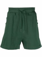 Drôle De Monsieur short de sport en coton à lien de resserrage - Vert