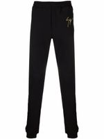 Giuseppe Zanotti pantalon de jogging à logo imprimé - Noir - thumbnail