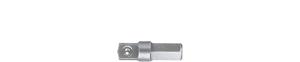 Wiha 721014 Gereedschapschacht met kogel Binnenvierkant, binnenzeskant 1/4" C6,3 - 01933