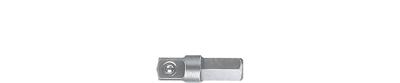 Wiha 721014 Gereedschapschacht met kogel Binnenvierkant, binnenzeskant 1/4" C6,3 - 01933