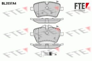 Remblokken set BL2037A4