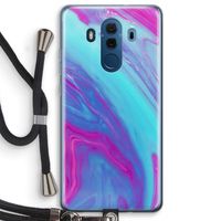 Zweverige regenboog: Huawei Mate 10 Pro Transparant Hoesje met koord