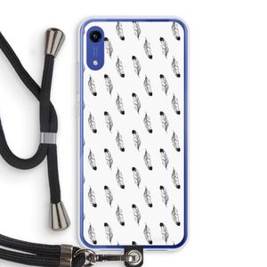 Pluimen: Honor Play 8A Transparant Hoesje met koord