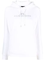 J.Lindeberg hoodie Alpha à logo embossé - Blanc - thumbnail