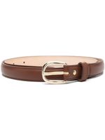 A.P.C. ceinture Rosette en cuir - Marron