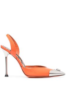 Philipp Plein escarpins Decollete 110 mm en cuir - Orange