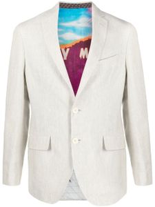 ETRO blazer à simple boutonnage - Tons neutres