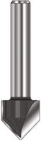 ENT V-groeffrees HM 90 graden A 12.7mm, Kolf 8mm - 7912048