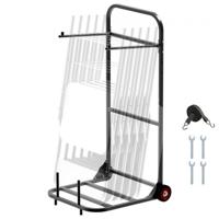 VEVOR Stoelenwagen Opvouwbare Stoelenwagen voor 10 Stoelen 45kg 1100x565x580mm VEVOR Stoelenwagen Opvouwbare Stoelenwagen voor 10 Stoelen 45kg 1100x565x580mm