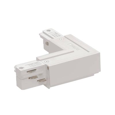 SLV 3-faseL-Connector 1 aarde buiten wit - 1001520