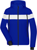 James & Nicholson JN1173 Ladies´ Wintersport Jacket - /Electric-Blue/White/Black - XL