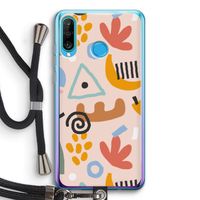 Abstract: Huawei P30 Lite Transparant Hoesje met koord