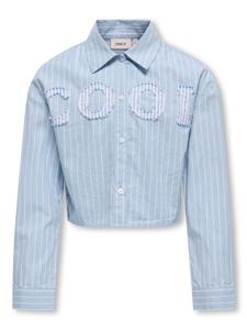 Kids ONLY Zomer shirt meisjes blauw - Oversize Fit - Kogetta