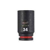 Milwaukee Accessoires SHOCKWAVE Slagdop 3/4 diep 34mm | 1 stuk - 4932480393