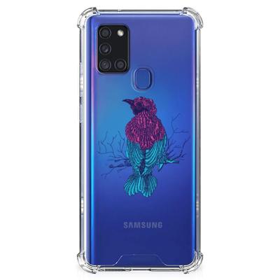 Samsung Galaxy A21s Stevig | Bumper Hoesje | Merel Samsung Galaxy A21s Stevig | Bumper Hoesje | Merel