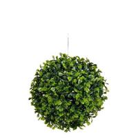 Mica Decorations Buxus Bal - 20x20x20 cm - Polyethyleen - Groen - thumbnail