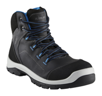 Blåkläder Veiligheidsschoen 2434 S3 Hoog | Zwart/Blauw | Maat 46 - 00.183.002.47